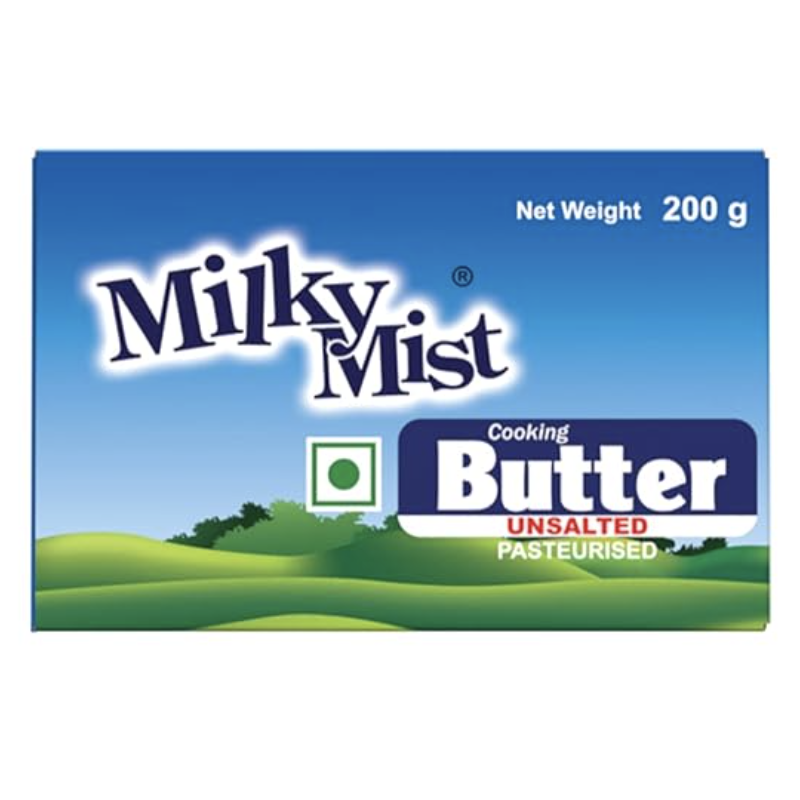 Milky Mist Butter Unsalted 200g