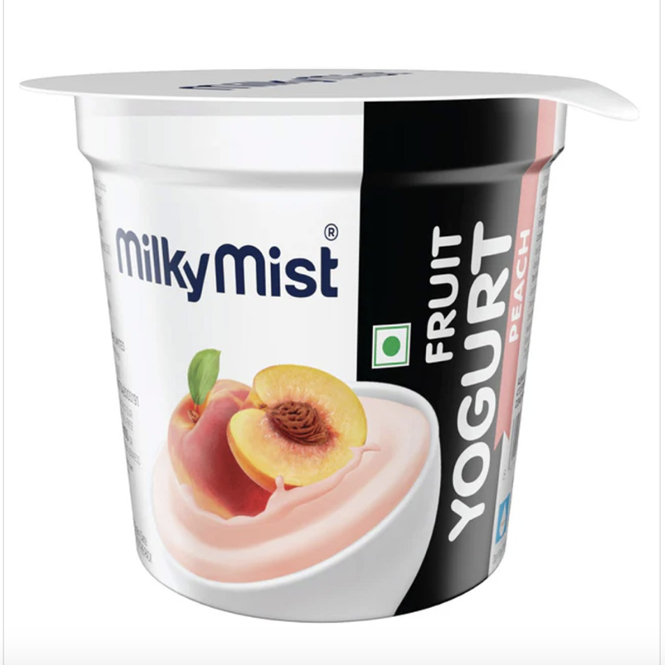 Milky Mist Yogurt Peach 100g