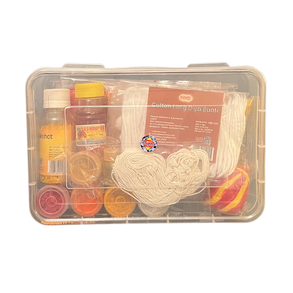 Daily Puja Kit 19pcs