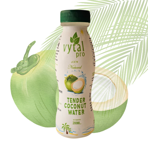100% Natural Tender Coconut Water 200ml