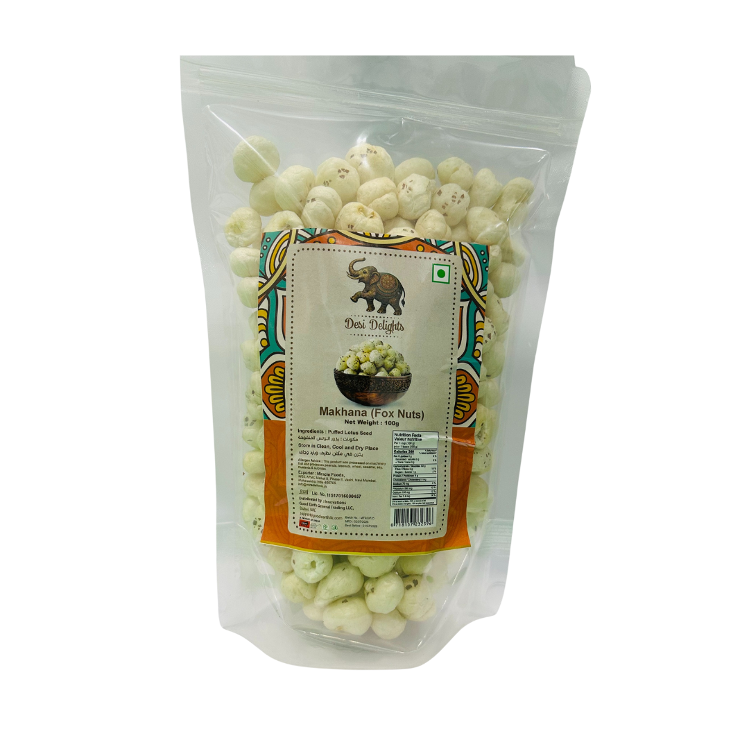 Desi Delights Fox Nuts 100g