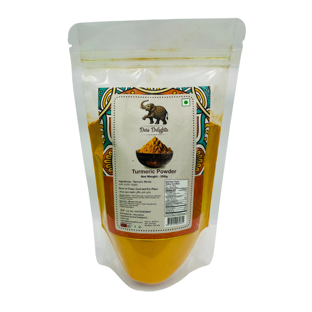Desi Delights Turmeric Powder 200g
