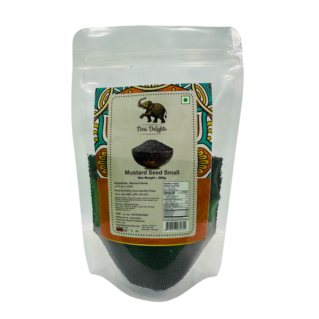 Desi Delights Mustard Seed Small 200g