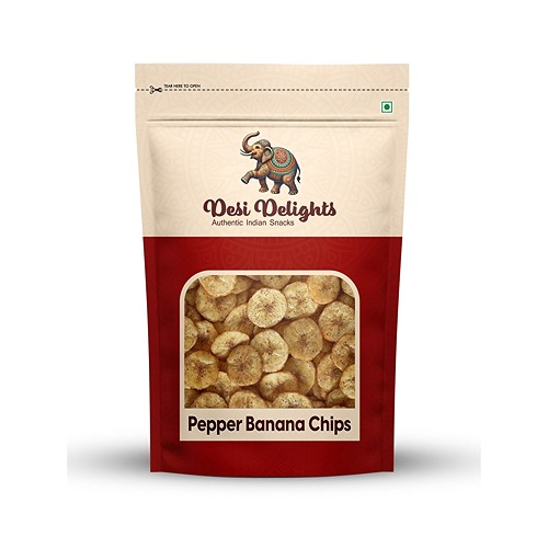 Desi Delights Pepper Banana Chips 180g