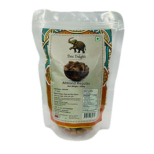 Desi Delights Almond Regular 500g