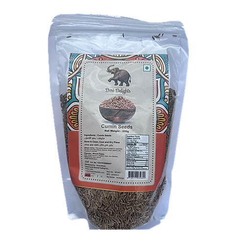 Desi Delights Cummin Seeds 200g