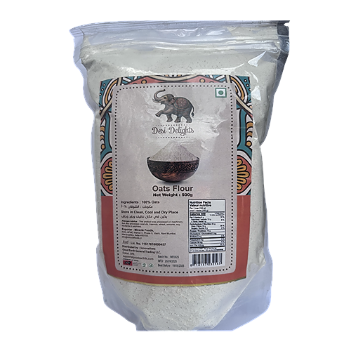 Desi Delights Oats Flour  500g